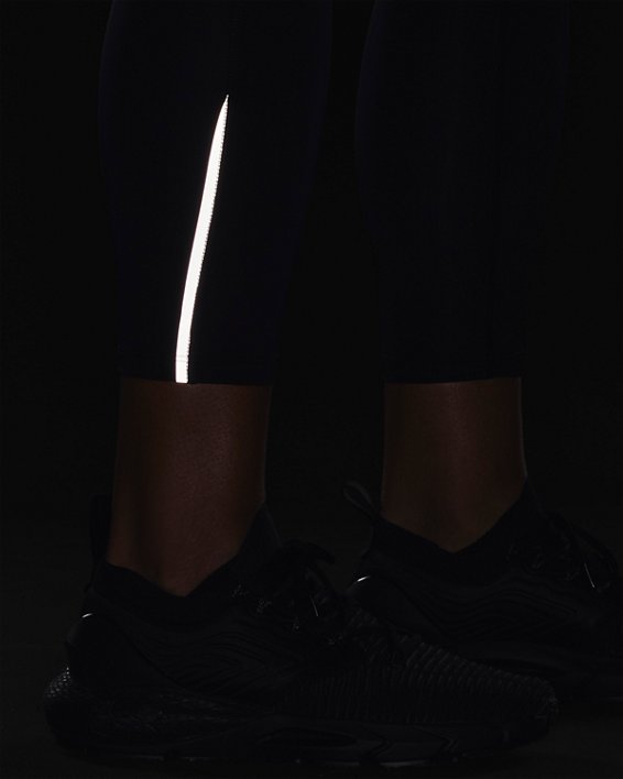 Women's UA Launch Ankle Tights, Black, pdpMainDesktop image number 3